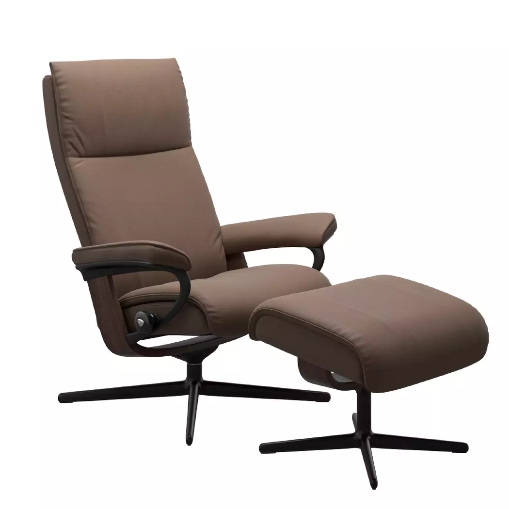 Sessel mit Hocker Aura Cross