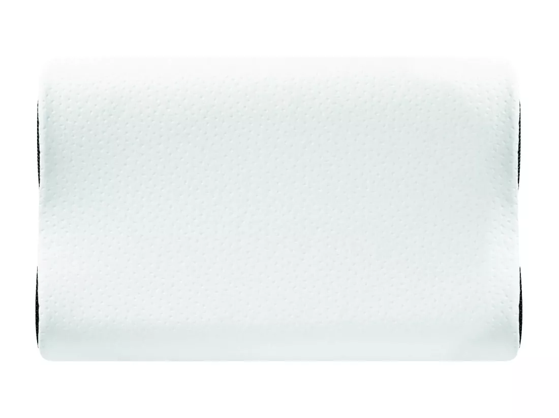Lot de 2 oreillers ergonomiques Bultex à mémoire de forme 33x52