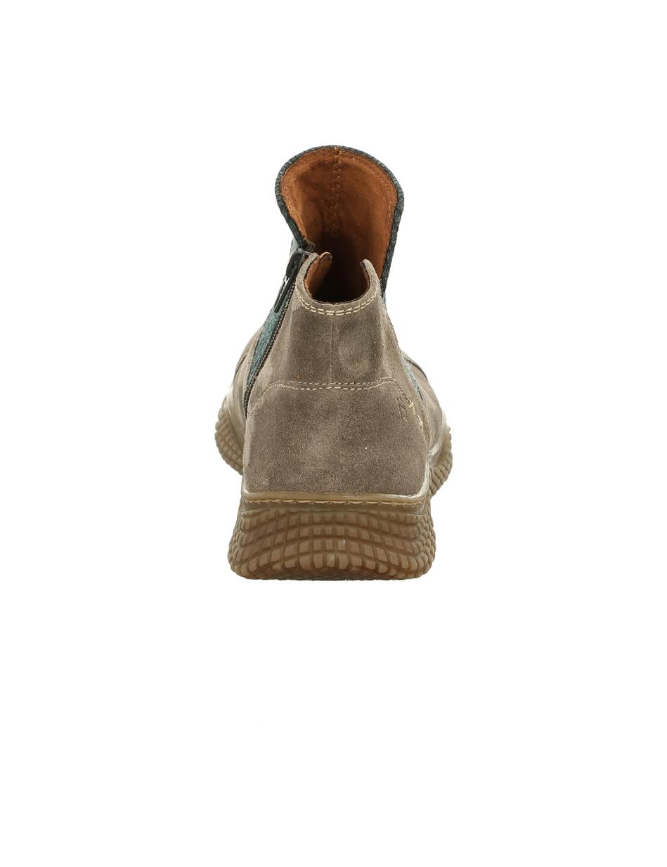 Stiefelette Amelie 08, grau-kombi
