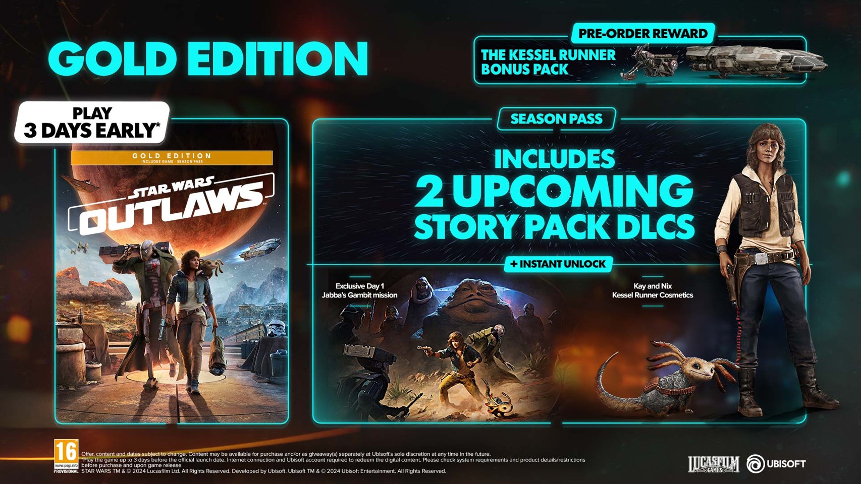 Star Wars Outlaws (Gold Edition)- Xbox Series X