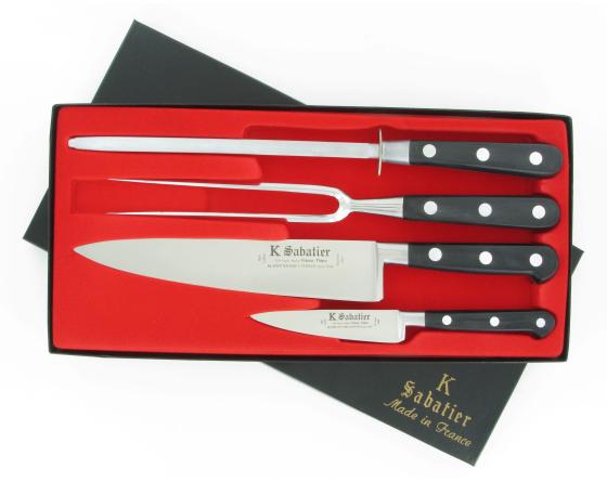 Coffret Authentique de 4 pièces Couteaux de cuisine professionnel