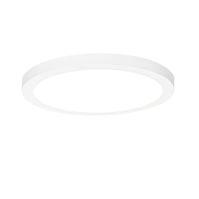 Set van 6 In- of opbouwspot wit 30 cm incl. LED 3 staps dim to warm - Trans