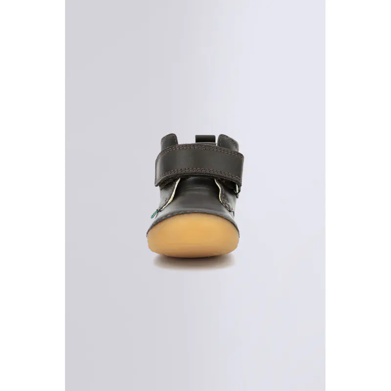 SABIO MARRON FONCE BOTTILLONS Cuir Mixte