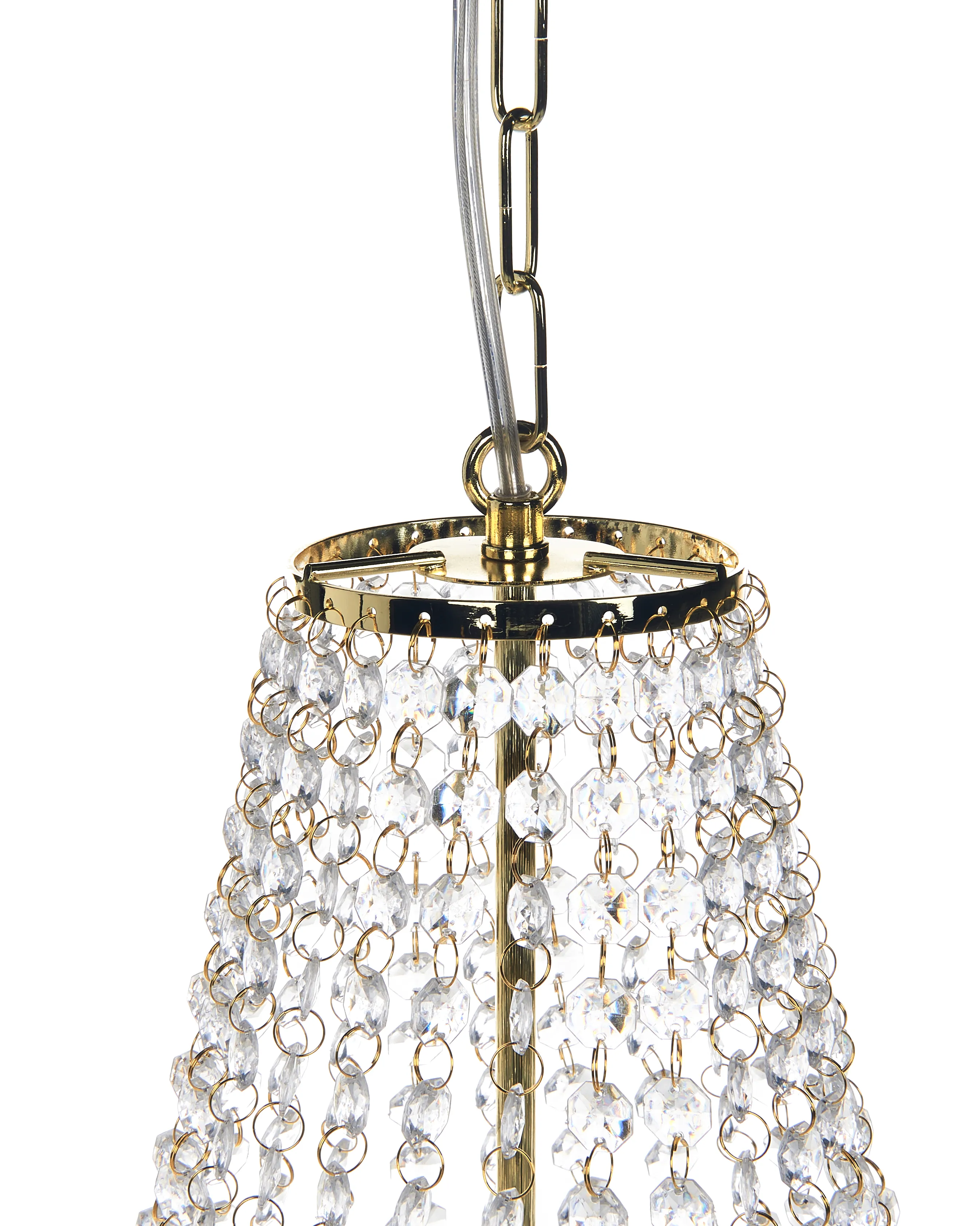 Kroonluchter DIAMANTE Metaal Goud