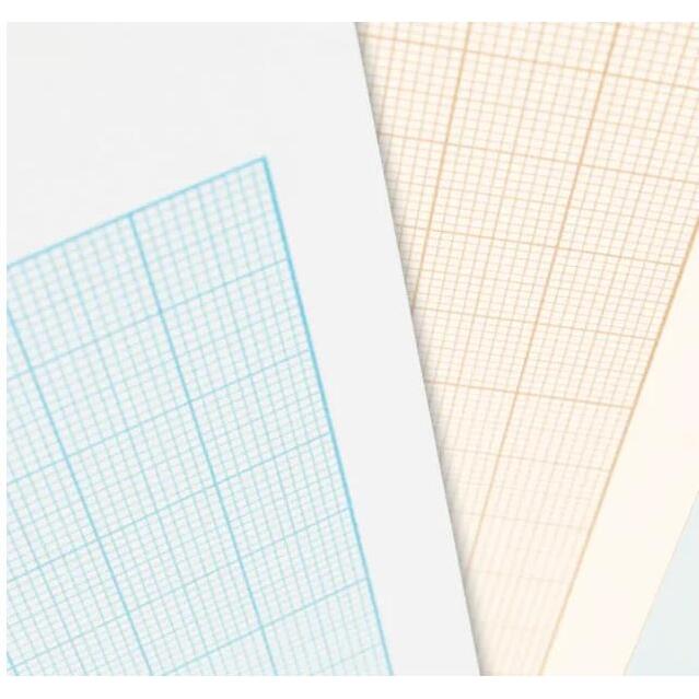 Vélin Millimétré pochette 12F A4 90g (perforation 4 trous)