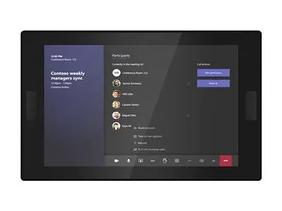 Lenovo ThinkSmart Core - Controller Kit - videokonferencepakke (lydbarre, berøringsskærmkonsol, beregningssystem) - med 3 års Lenovo Premier Support   First Year Maintenance - Certified for Microsoft Teams Rooms - sort