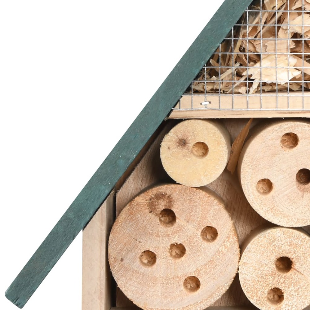 Hôtel à insectes 31x10x48 cm bois de sapin