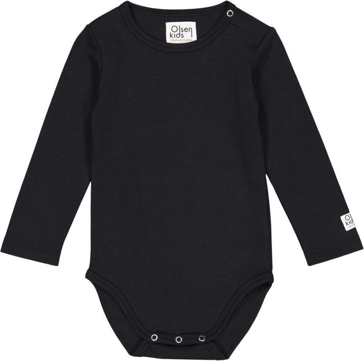 Müsli by Green Cotton Olsen kids l/s body Black