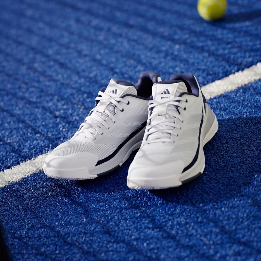 Adidas Performance Crazyquick Padelschoenen Heren Wit