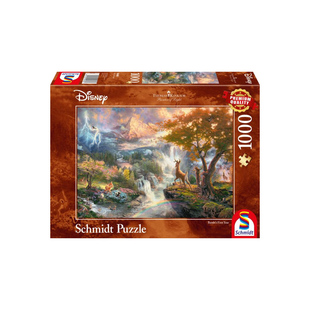 Puzzle -   Bambi - 1000 Pièces