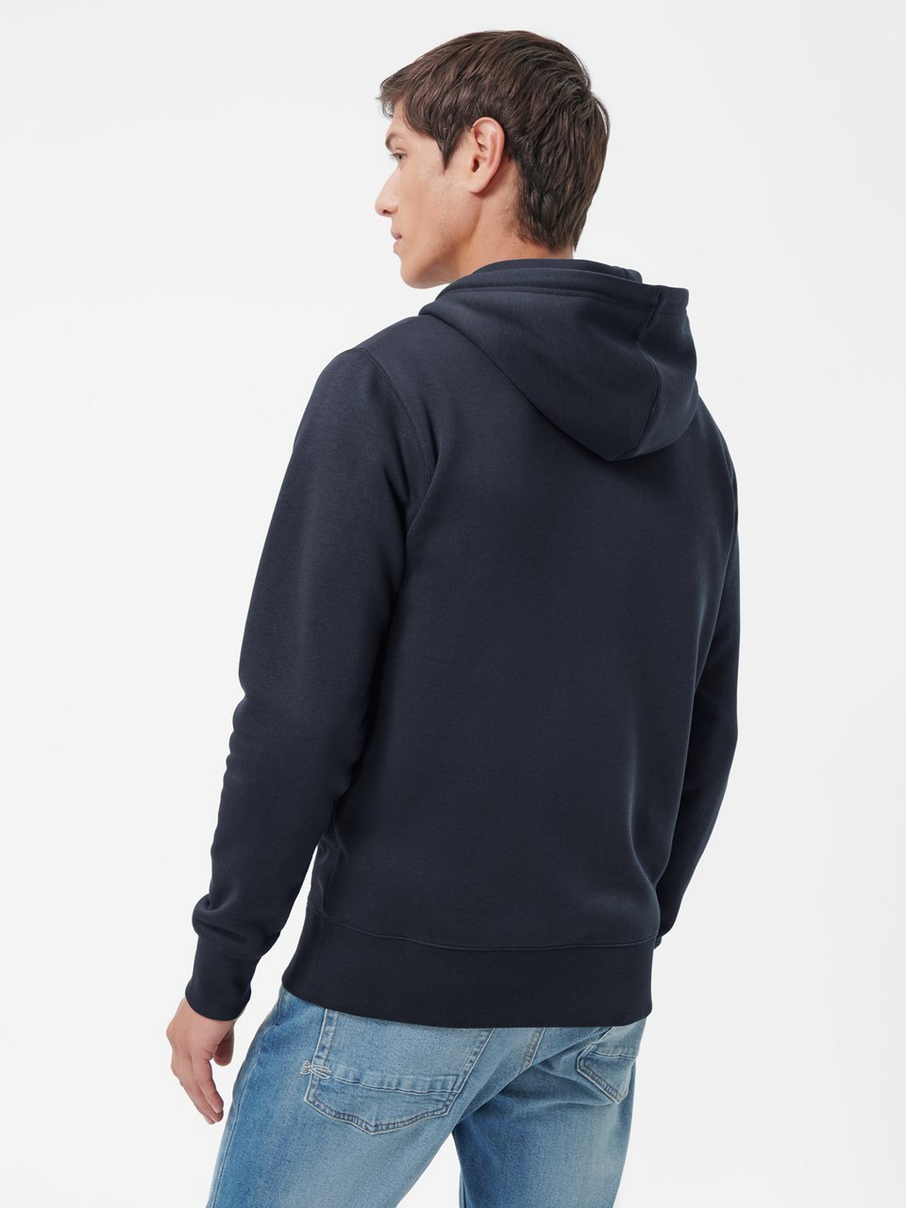 Sweatshirt EMBOSSED FULL ZIP HOODIE