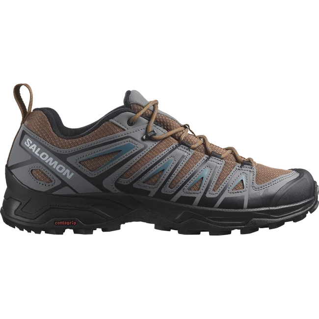 X ULTRA PIONEER  Hiking-Halbschuhe Herren Toffee/QuietShade/MallardBlue