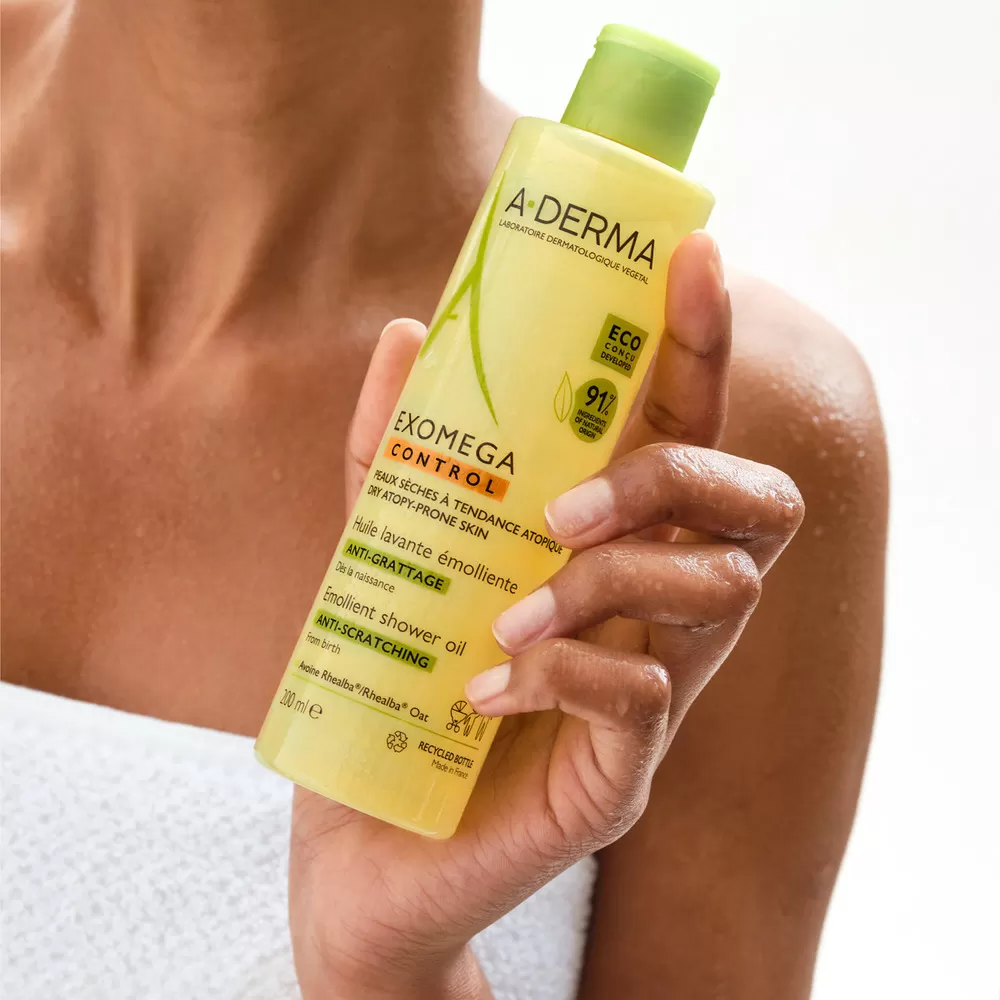A-Derma Exomega Control Shower Oil - 200 ml.