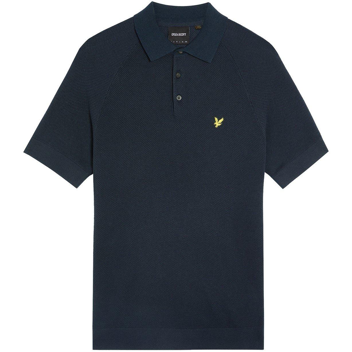 Lyle and Scott Knitted Polo Shirt