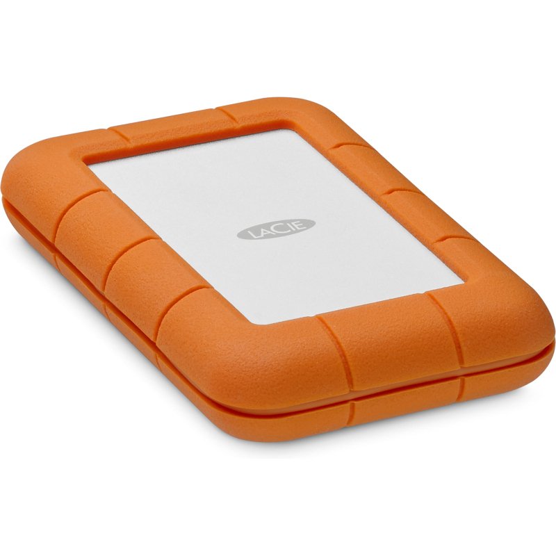 LaCie Rugged USB-C disque dur externe 5 To USB Type-C 3.2 Gen 1 (3.1 Gen 1) Gris, Jaune