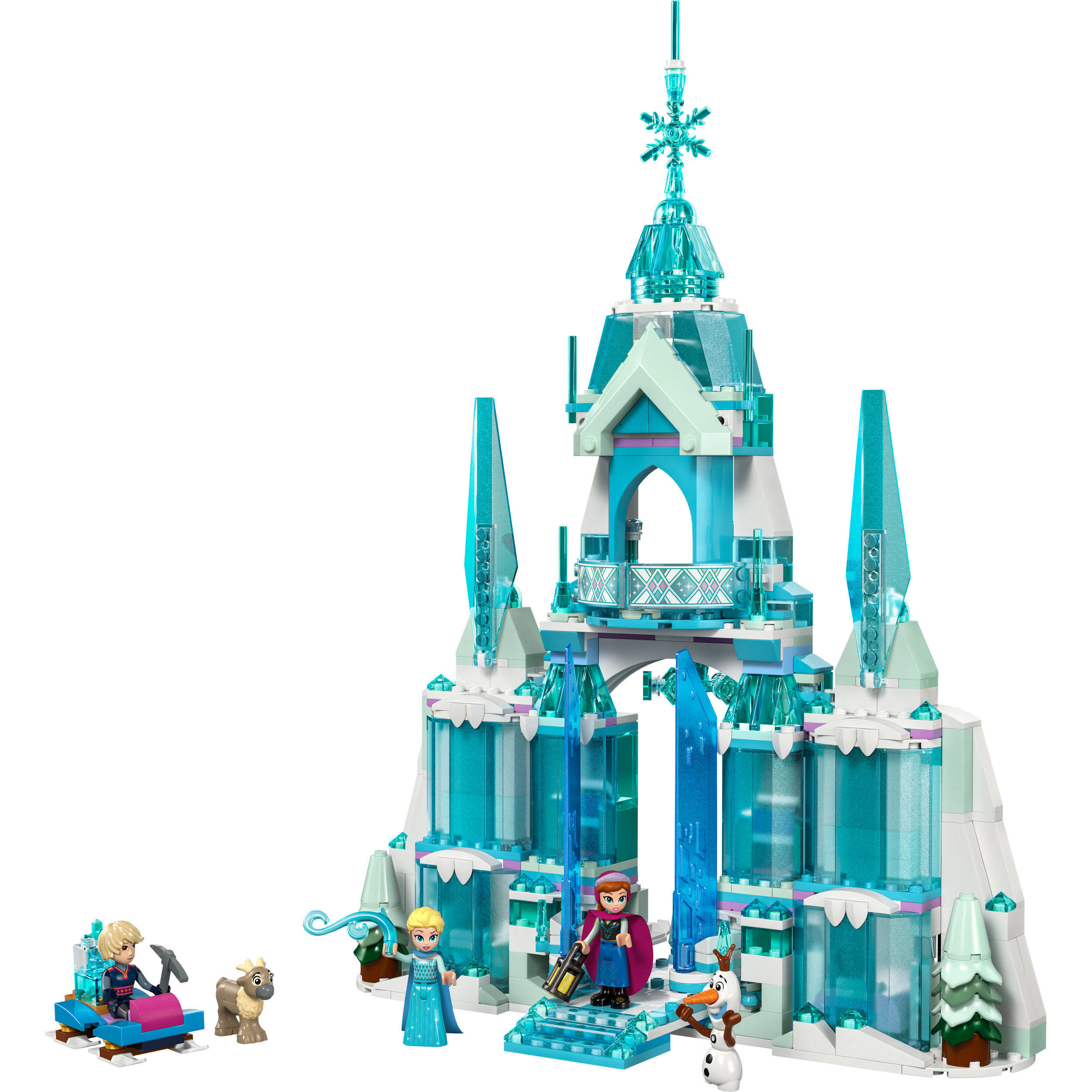LEGO Elsa's ijspaleis Rollenspel Bouwpakket voor Kinderen 43244