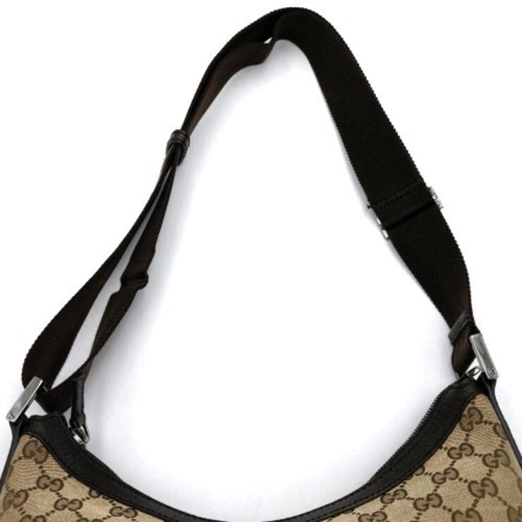 Gucci Vintage Gucci Shoulder Bag Beige