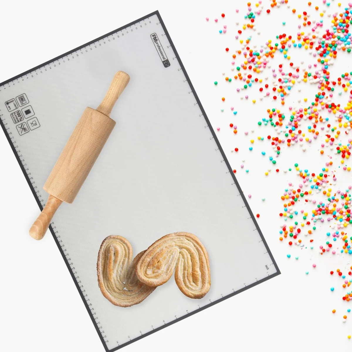 Papier de cuisson en silicone réutilisable FM Professional
