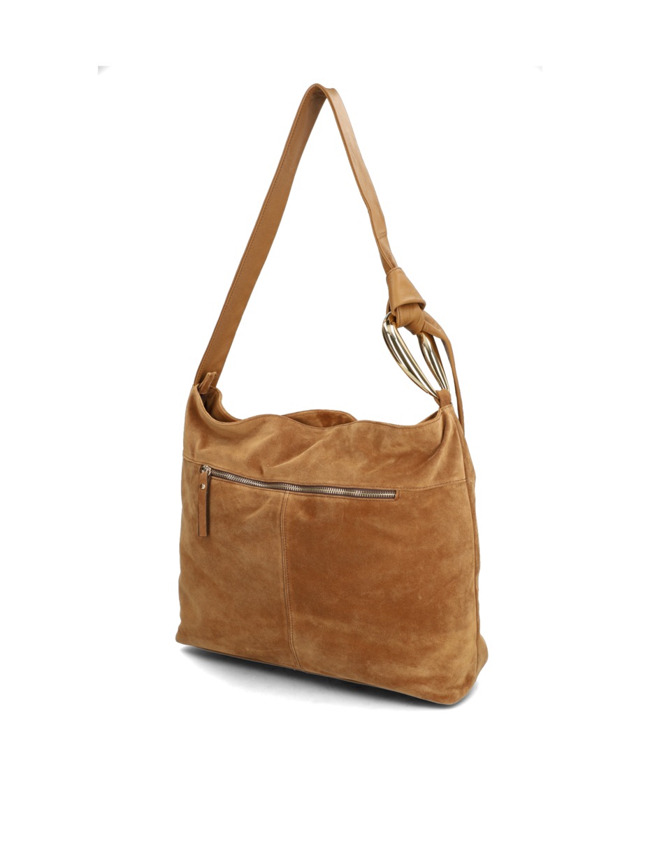 Glattleder Hobo Bag