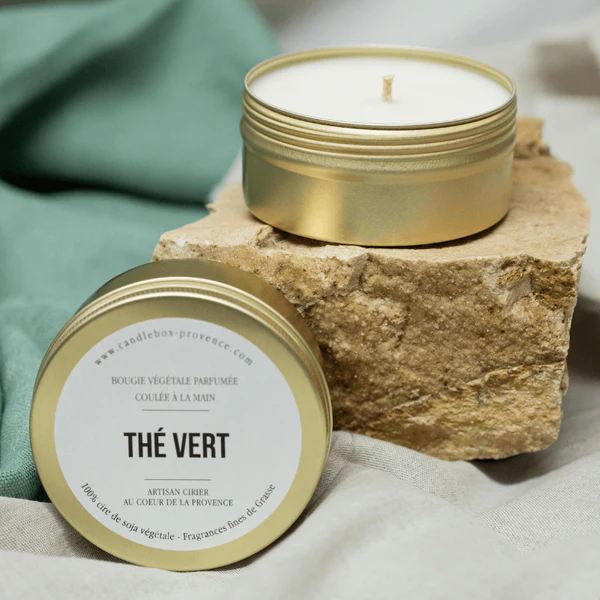Candlebox provence Bougie Thé Vert 125g