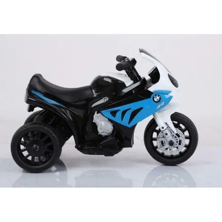 SIVA E Street Bike BMW S1000 RR blau 6V 4AH Ledersitz