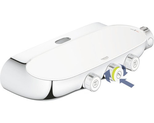 Douchekolom incl. thermostaat GROHE Rainshower System SmartControl Duo 360 chroom 26250000
