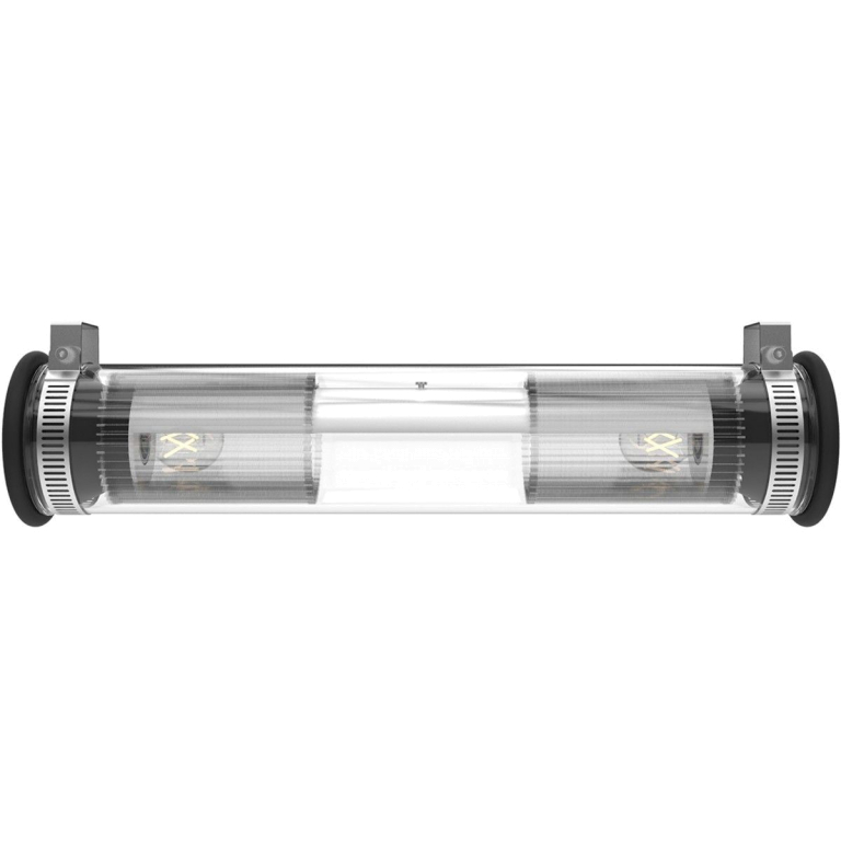 DCW éditions In The Tube 100-500 wandlamp zilver
