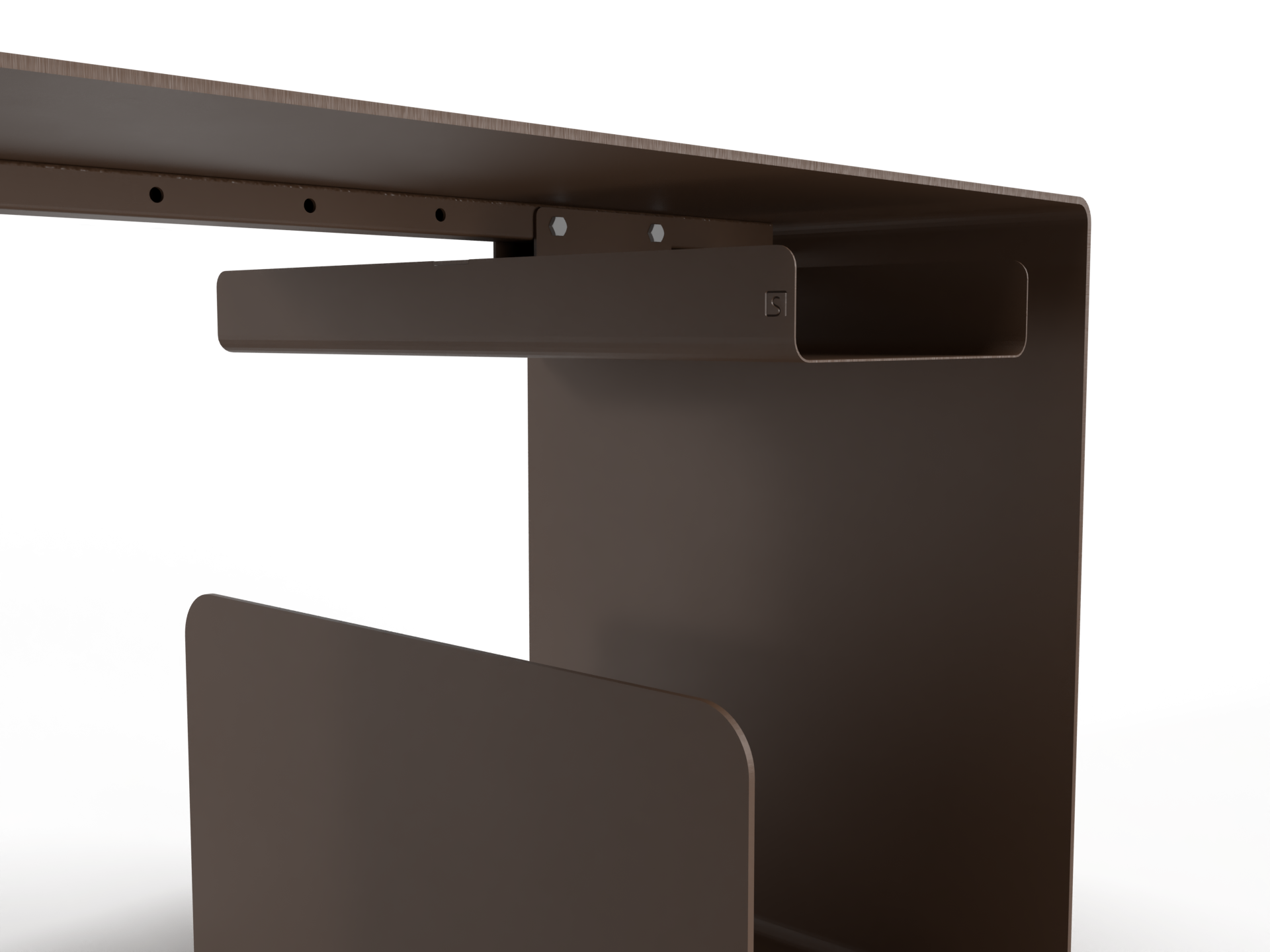 Steellish salontafel Glide & Plateau Bruin