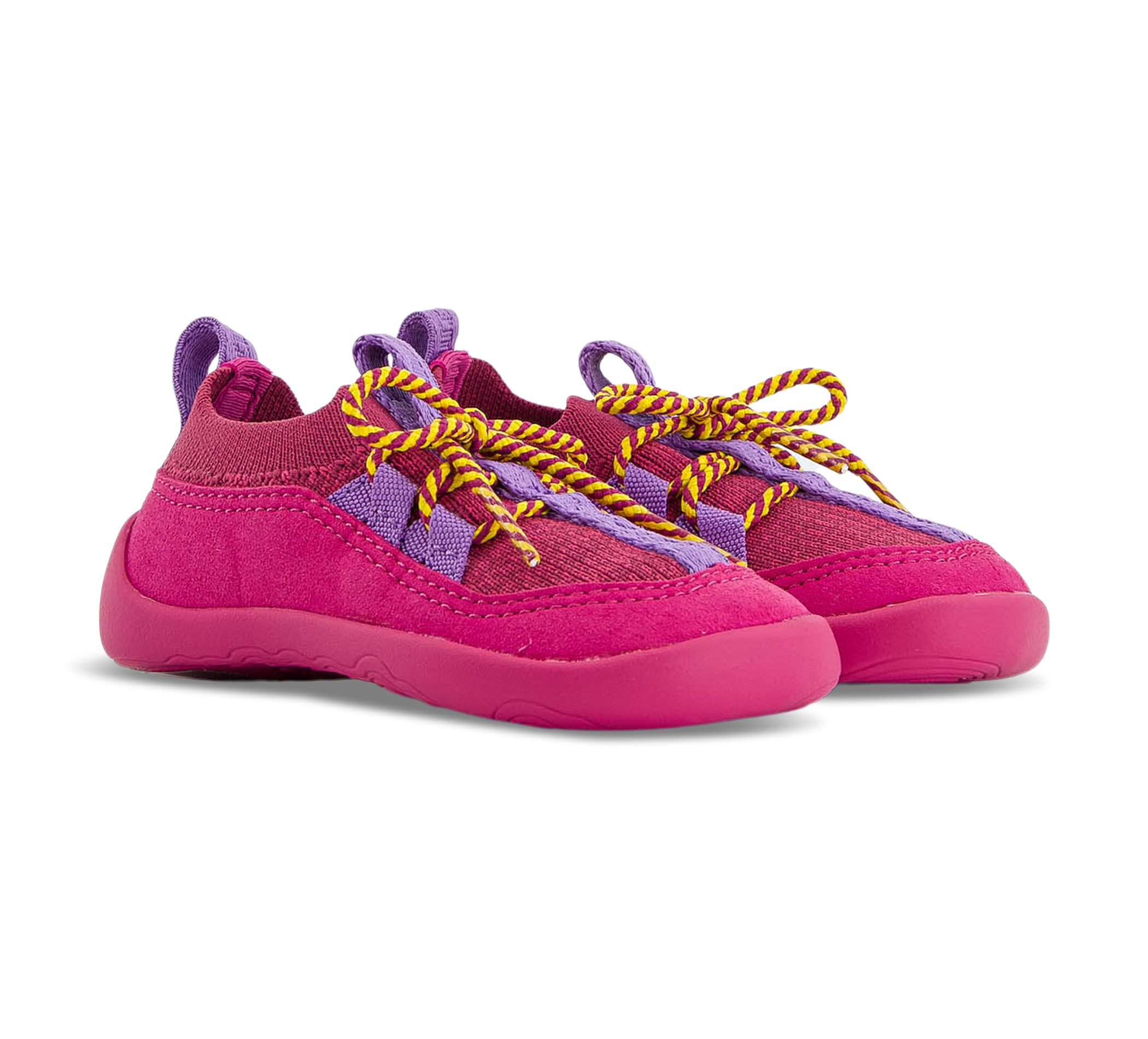 Affenzahn Lauflerner Knit Walker Vogel pink