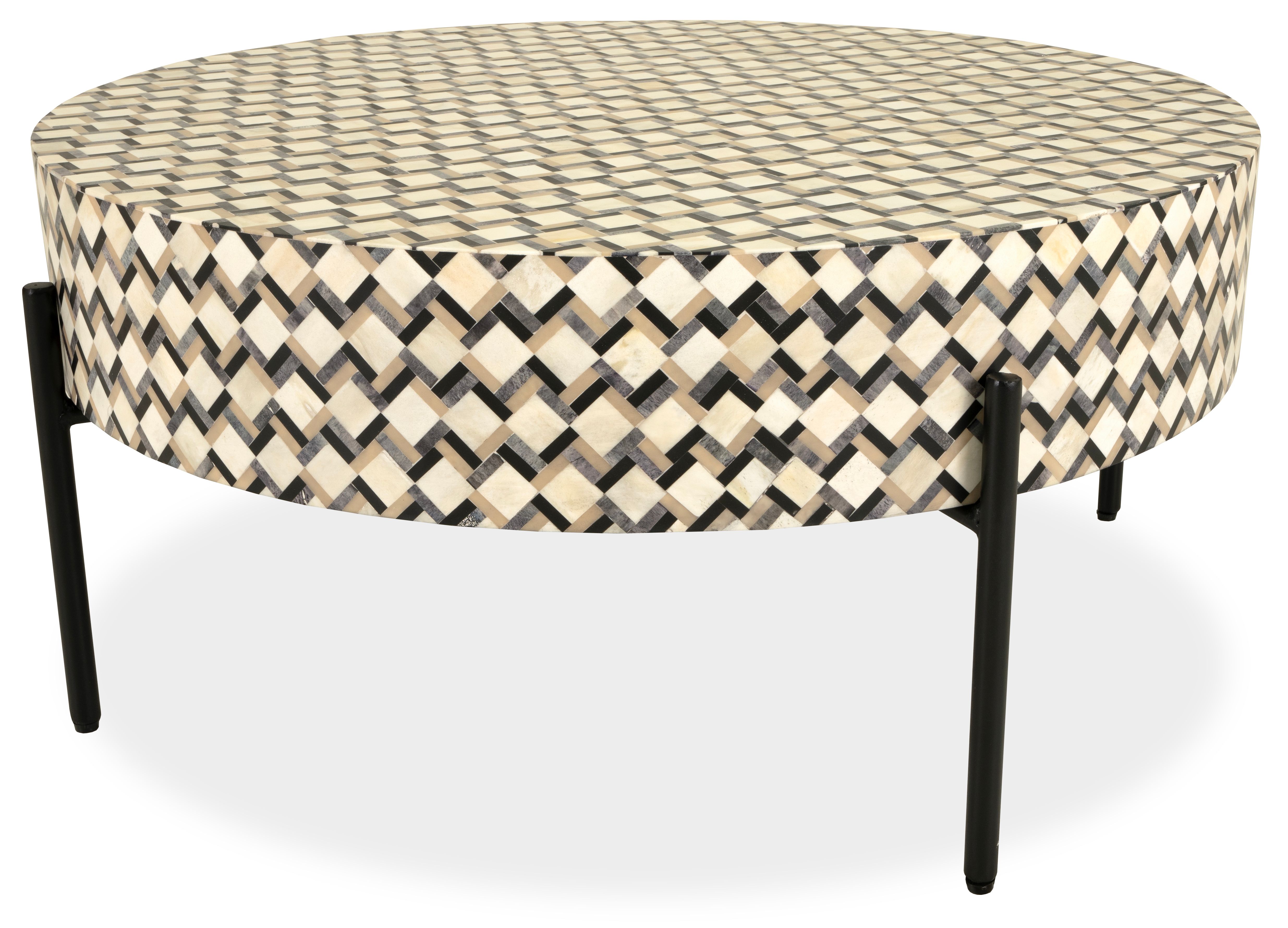 Salontafel Brendola ⌀80  x H35 cm