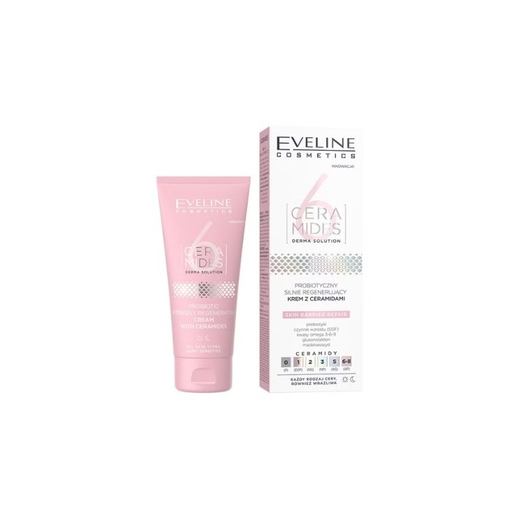 Eveline 6 CERAMIDES stark regenerierende Gesichtscreme mit Ceramiden 50 ml