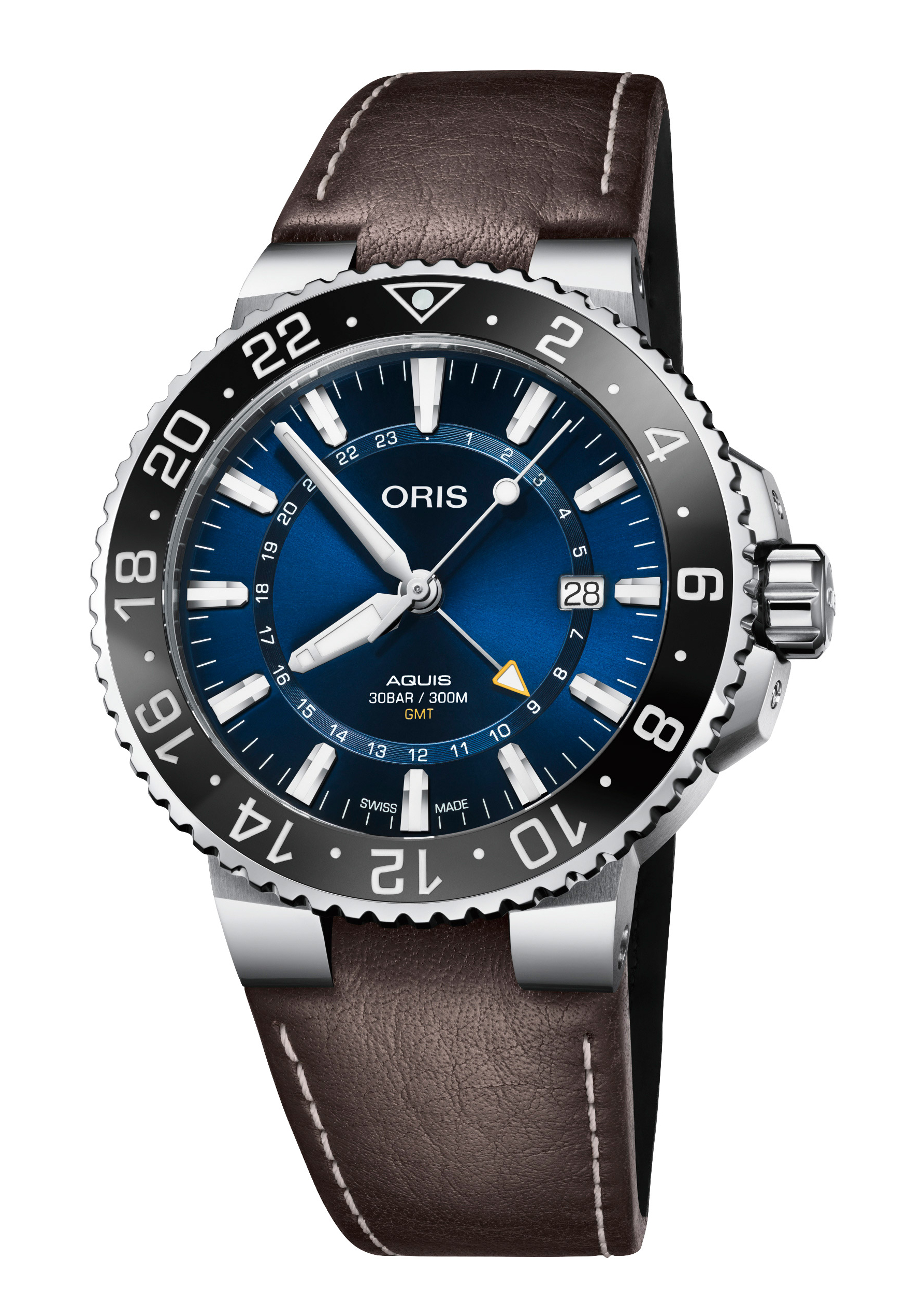 Oris Aquis GMT Date Herrenuhr 01.798.7754.4135-07.52410EB