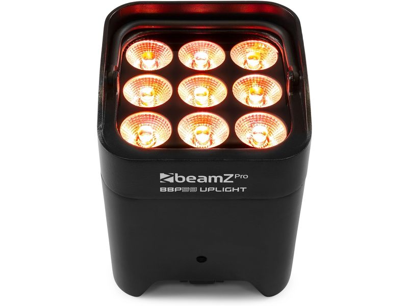 BeamZ Pro Bodenstrahler BBP59 Kompakter akkubetriebener Bodenstrahler mit 12 W LEDs