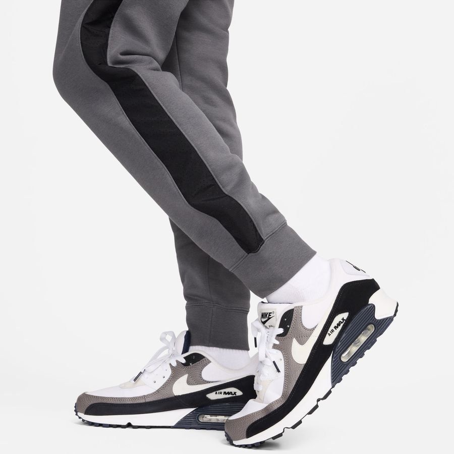 Nike Bas de Survêtement NSW Fleece - Gris/Noir