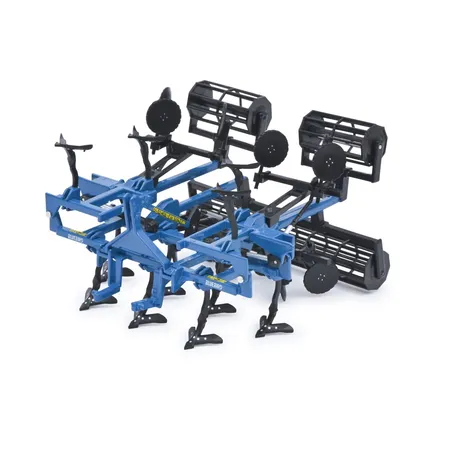 Schuco Set Pflug Grubber Rabe 1:32