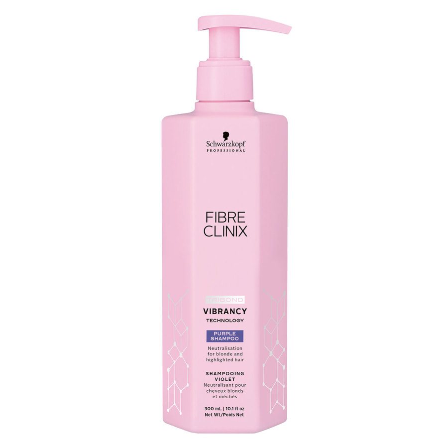 Schwarzkopf Professional Fibre Clinix Vibrancy Purple Shampoo 300ml