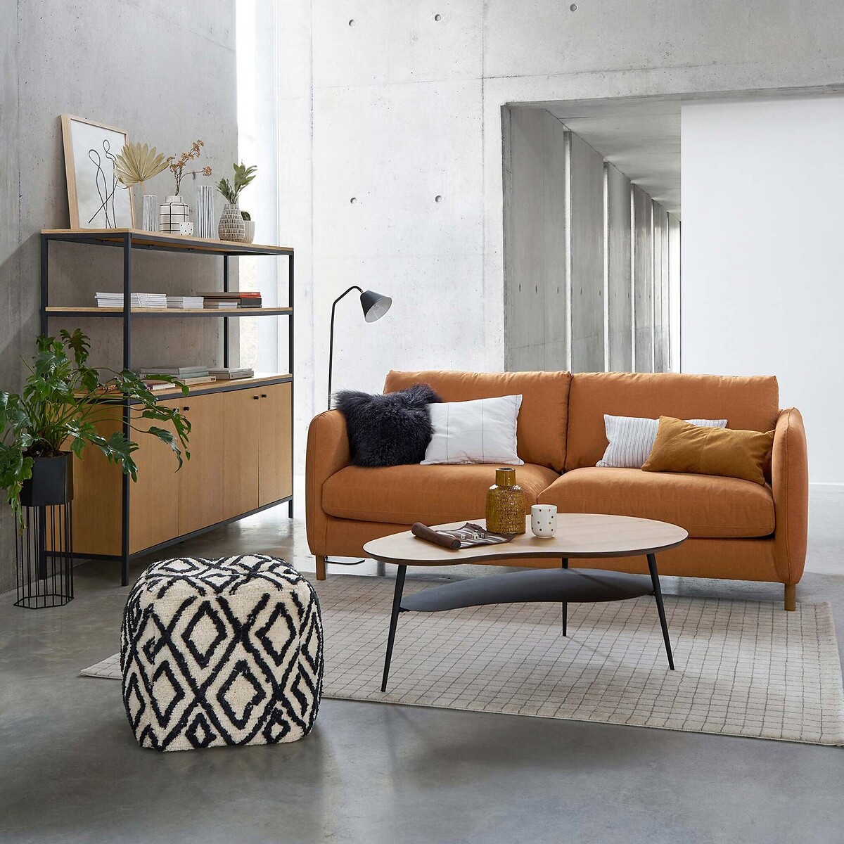 LA REDOUTE INTERIEURS<br>Mesa de centro com tampo duplo, Matacou