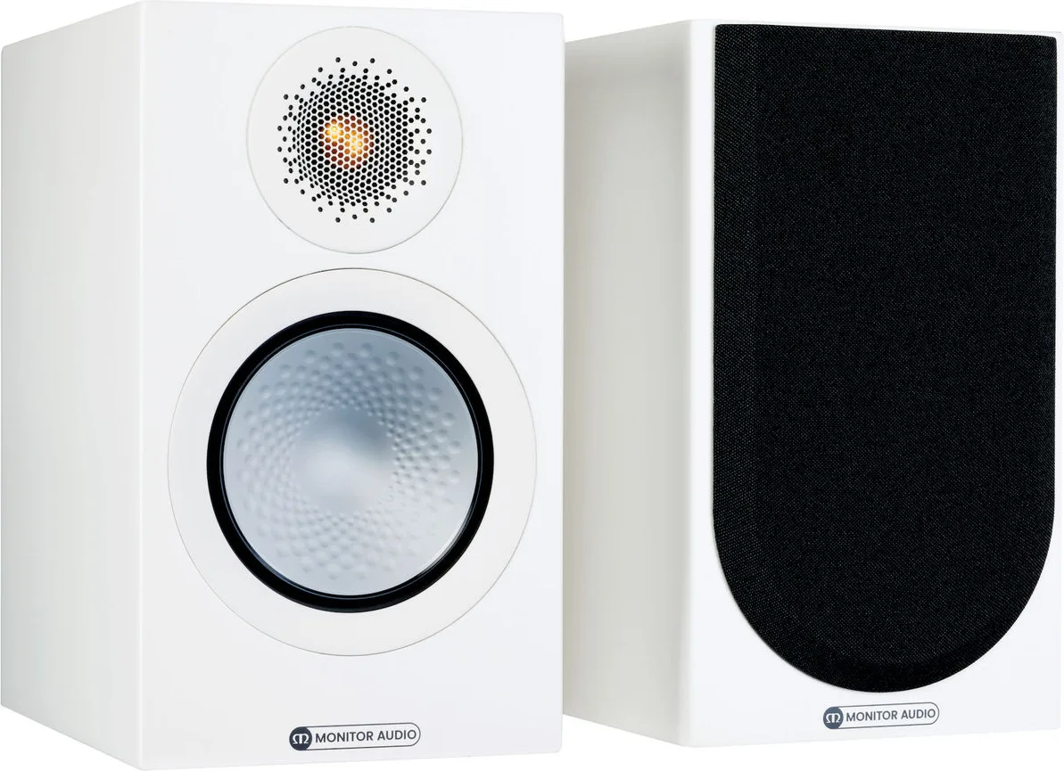 Monitor Audio Silver 50 7G Blanc satin (la paire) Enceintes bibliothèque