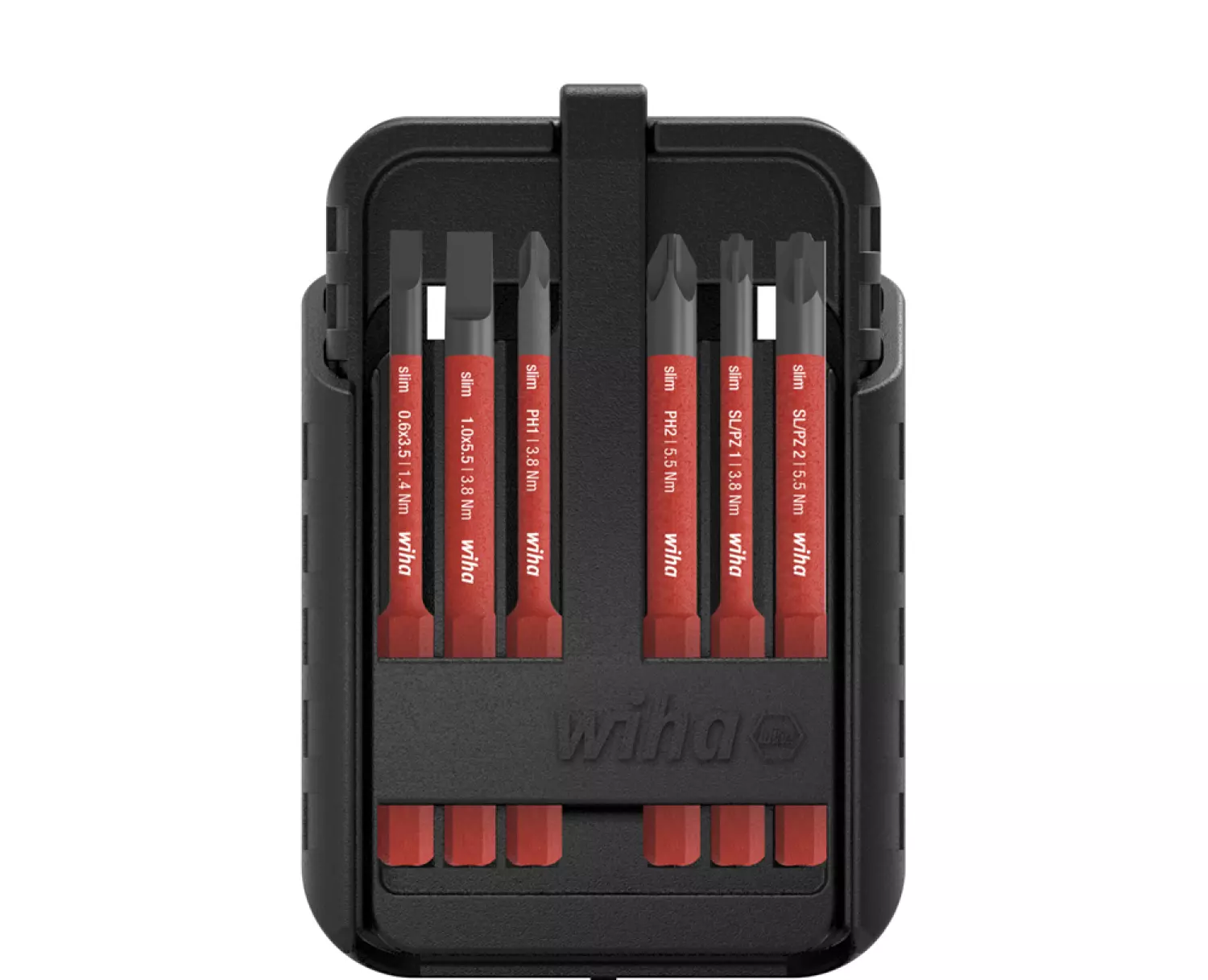 Wiha SB2831B951 12-delige VDE slimBit set in bitbox - SL/PH/PZ/TORX