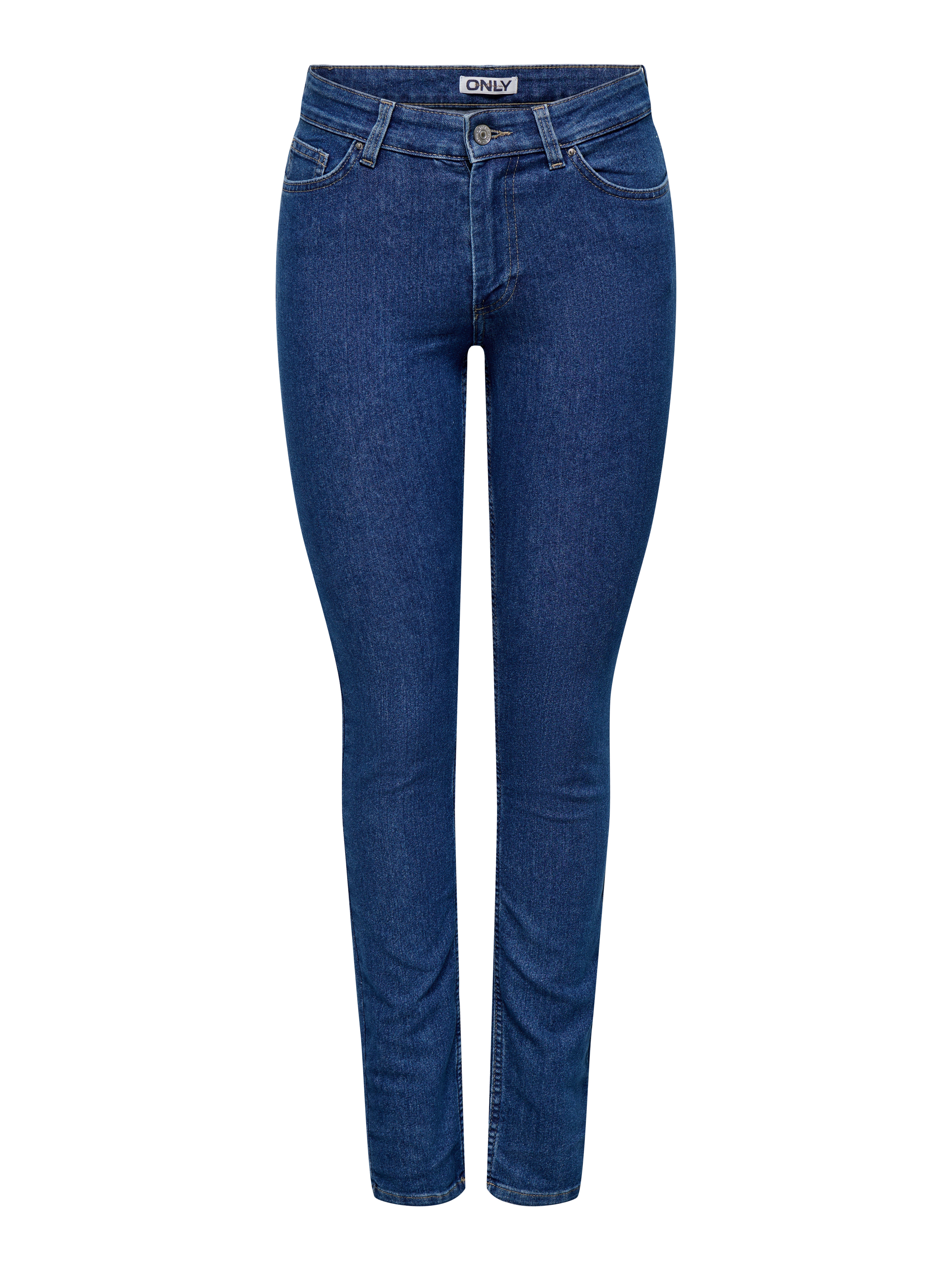ONLHUSH Skinny Fit Jeans Dark Blue Denim