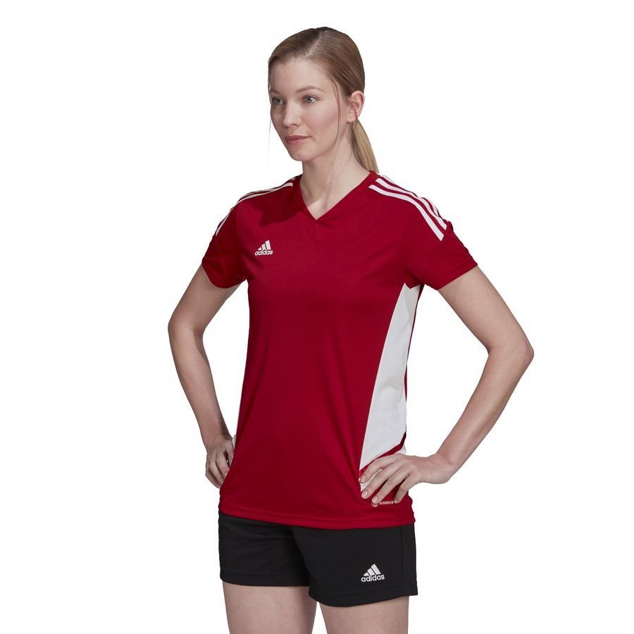 adidas T-shirt d'Entraînement Condivo 22 - Rouge/Blanc Femme