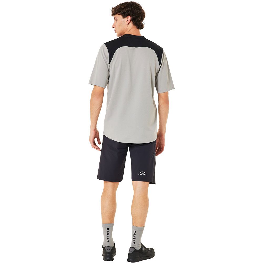 Oakley Free Ride SS Radtrikot Herren cement