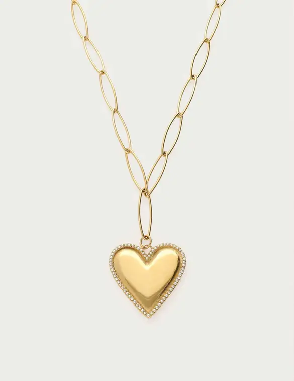 My Jewellery Heart pearls chain ketting MJ13060
