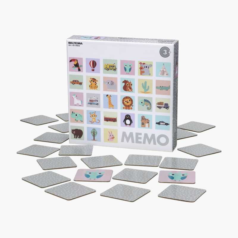 Memo med assorterte motiver