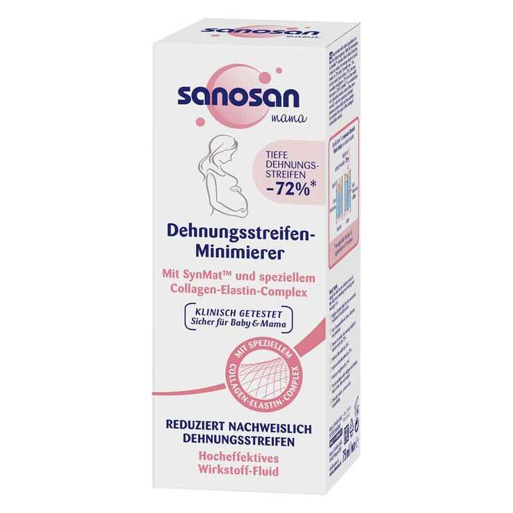 Sanosan Mama Dehnungsstreifen-Minimierer Creme, 75 ml