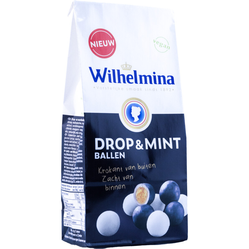 Wilhelmina Drop & mint ballen