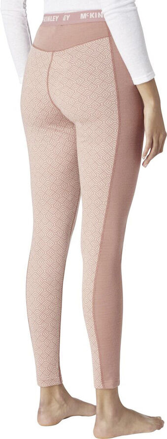 MCKINLEY Rina Merino skiunderbukser Pink