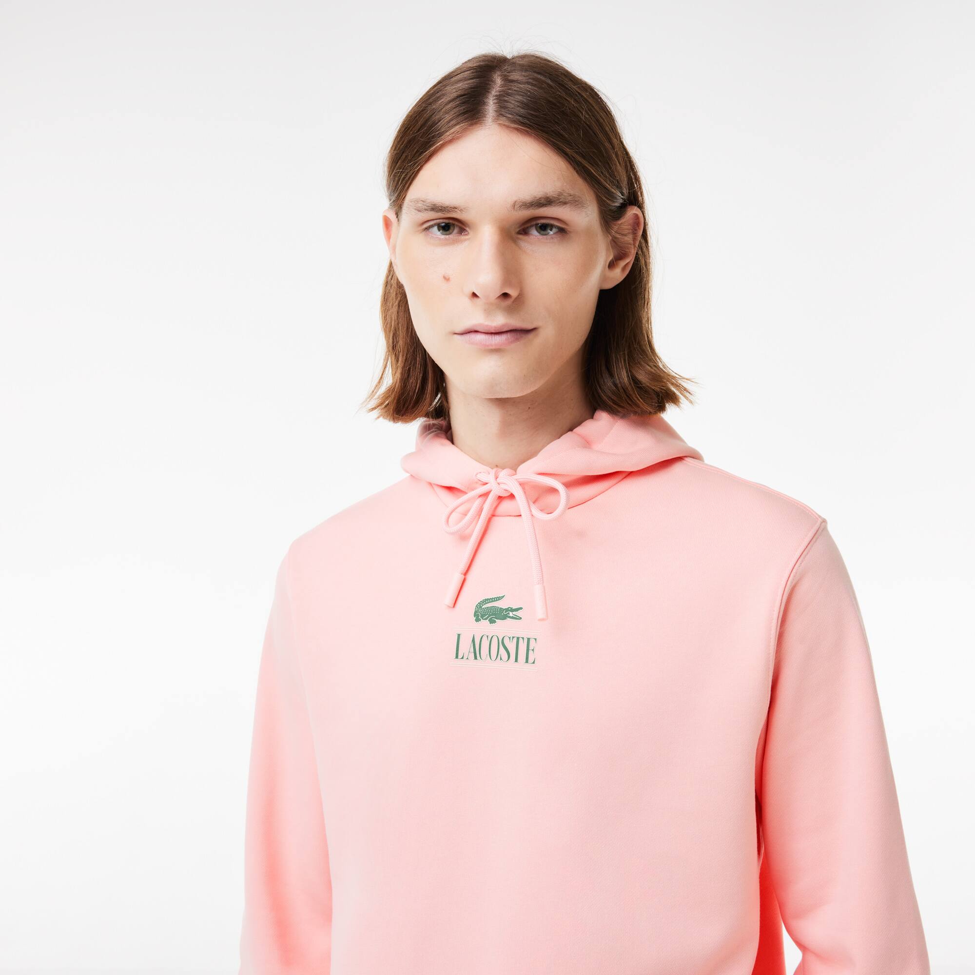 Jogger Hoodie mit LACOSTE-Aufdruck Sweatshirts - Rosa - Lacoste - Herren