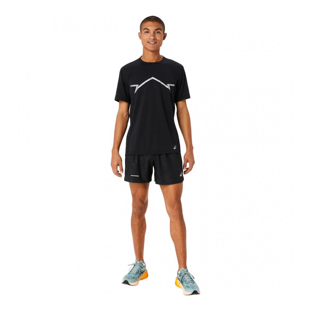 Asics LITE-SHOW 2-N-1 5IN - Short Homme performance black/performance black