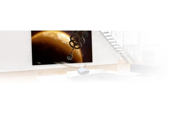 Epson EH-TW7100 - 3LCD-projektor - 3D - 3000 lumen (hvid) - 3000 lumen (farve) - 3840 x 2160 (2 x 1920 x 1080) - 16:9 - 4K - hvid